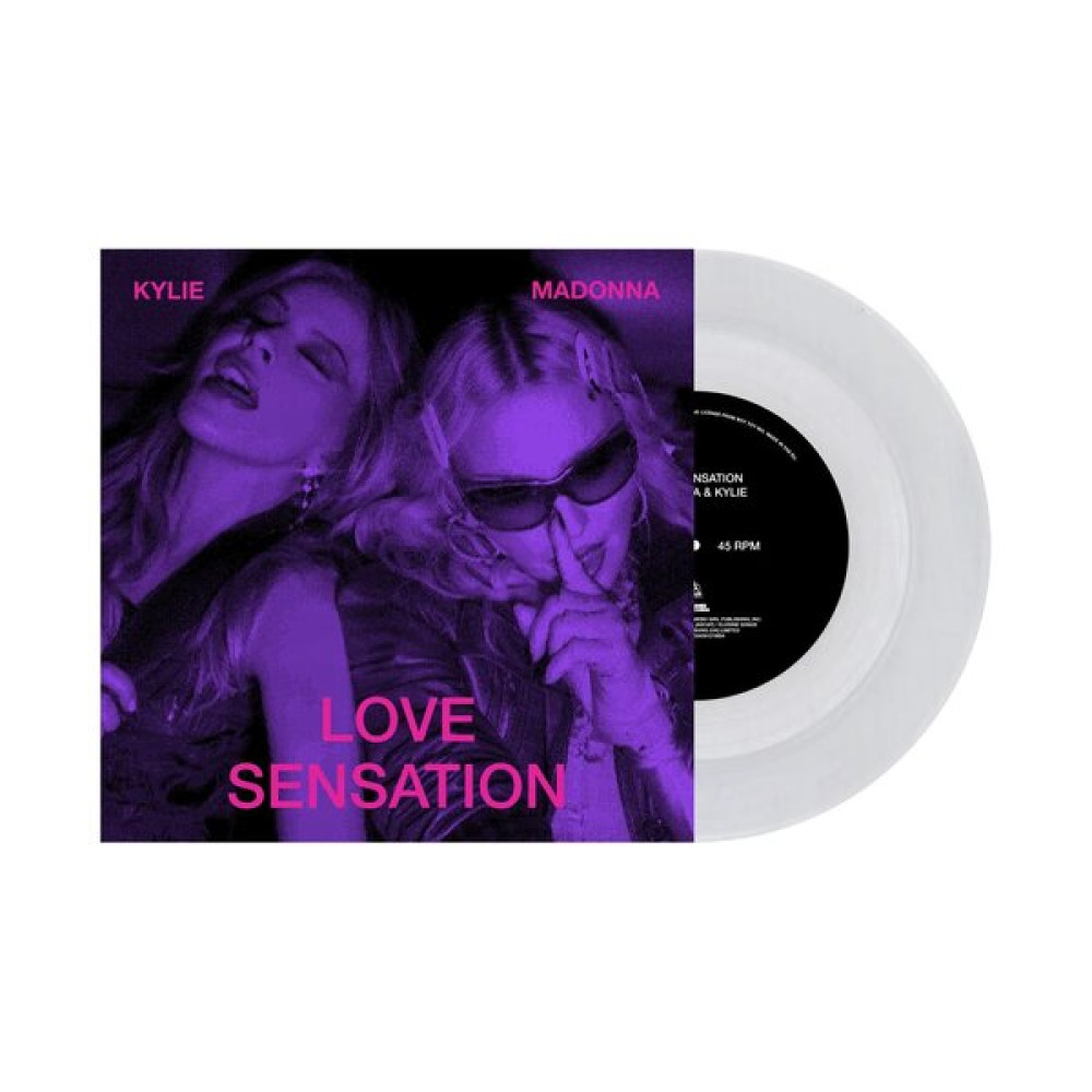 LOVE SENSATION (LP) 7" (CLEAR)