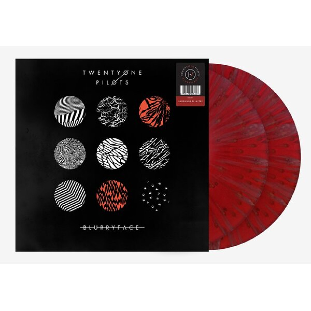 BLURRYFACE LTD BURGUNDY SPLATTER VINYL (2LP) BLURRYFACE LTD BURGUNDY SPLATTER VINYL (2LP)