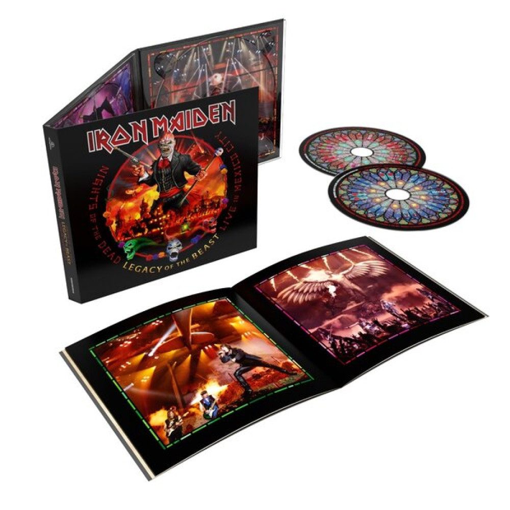 NIGHTS OF THE DEAD, LEGACY OF THE BEAST: LIVE IN MEXICO CITY (2CD DIGI)