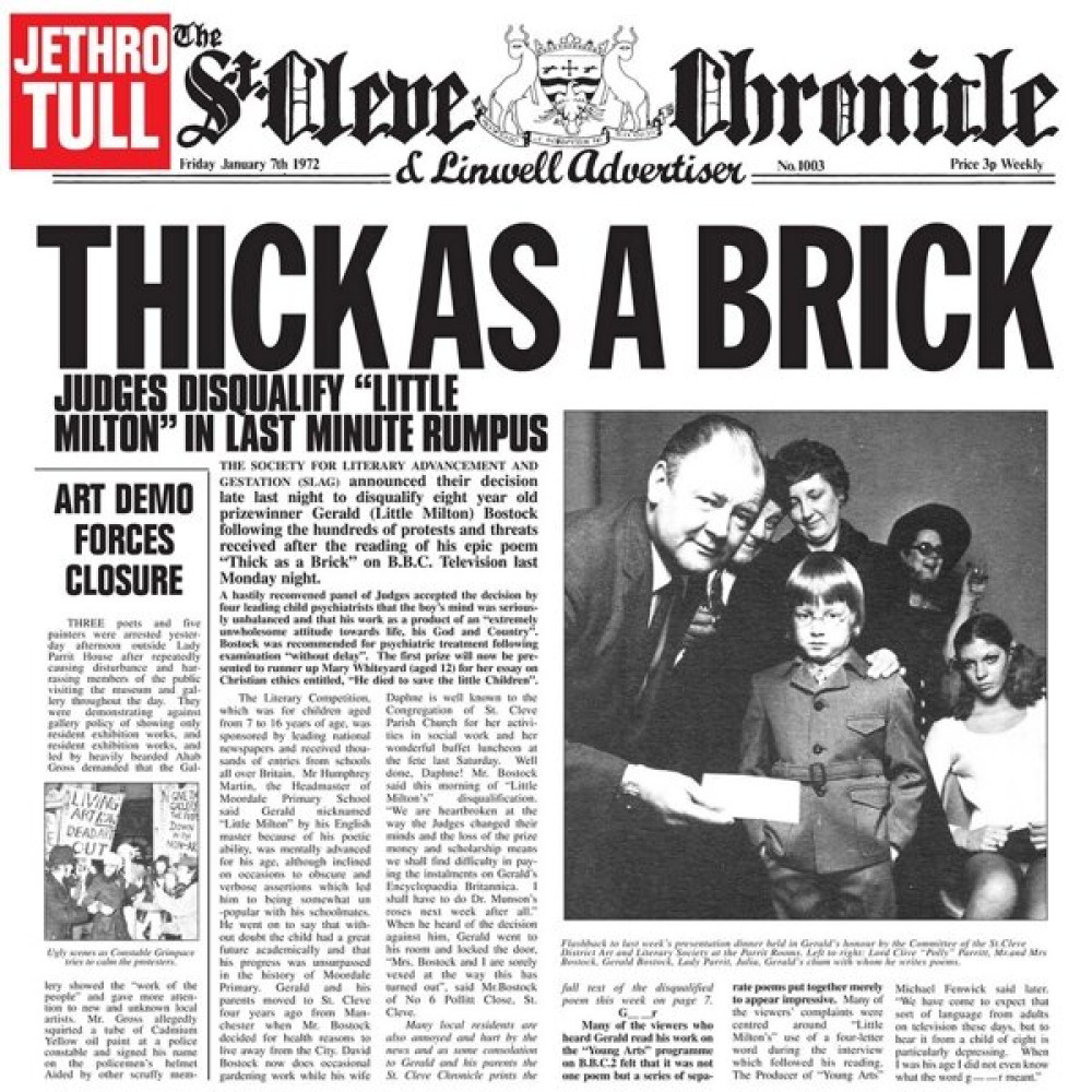 THICK AS A BRICK (LP) (STEVEN WILSON REMIX)