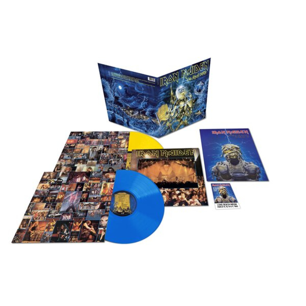 LIVE AFTER DEATH (2LP)(BLUE AND YELLOW)