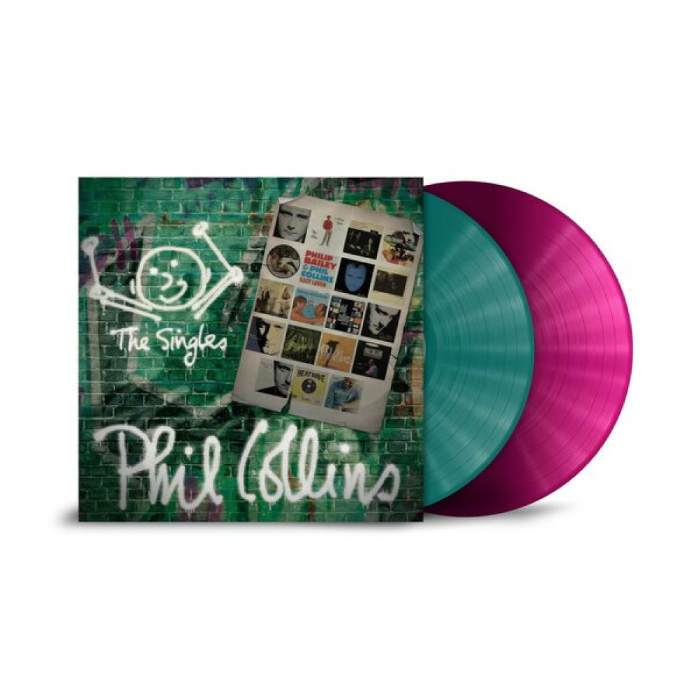 THE SINGLES (2LP) (TRANSPARENT PETROL & MAGENTA)