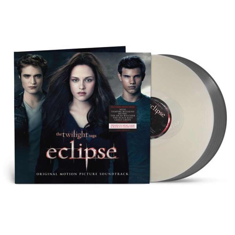 THE TWILIGHT SAGA MILKY CLEAR & BLACK ICE VINYL (2LP)