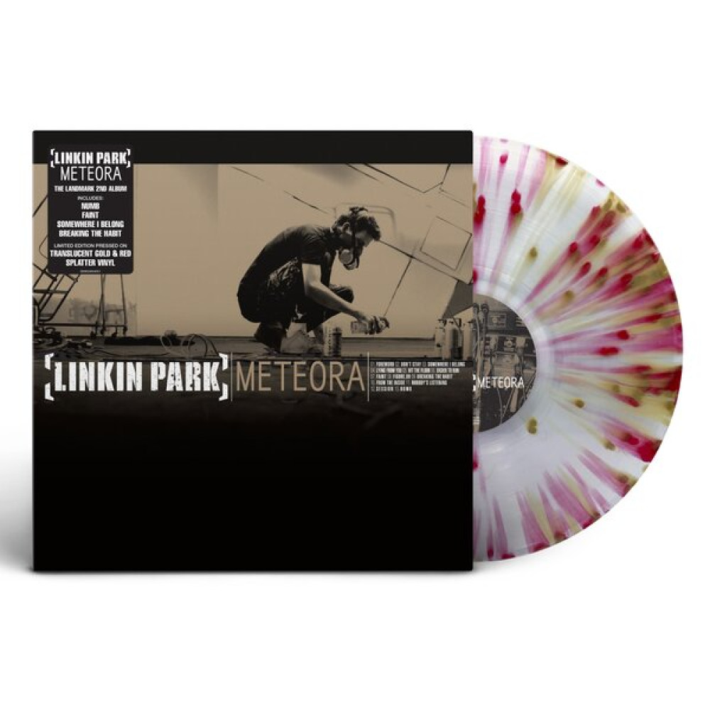 METEORA (LP) (CLEAR GOLD AND RED SPLATTER)